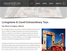 Tablet Screenshot of extraordinarytoys.com